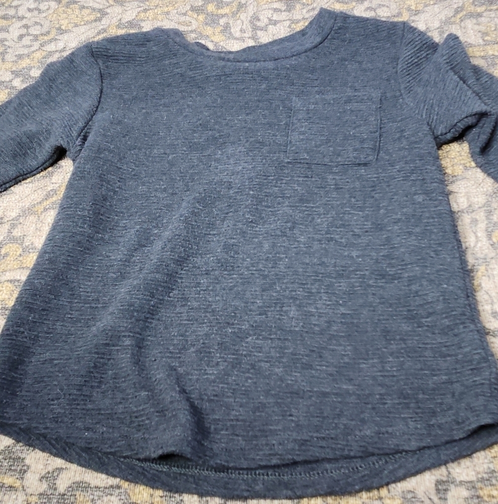 Boy's Long Sleeve Pocket Tee - Black - Cat & Jack - 4T